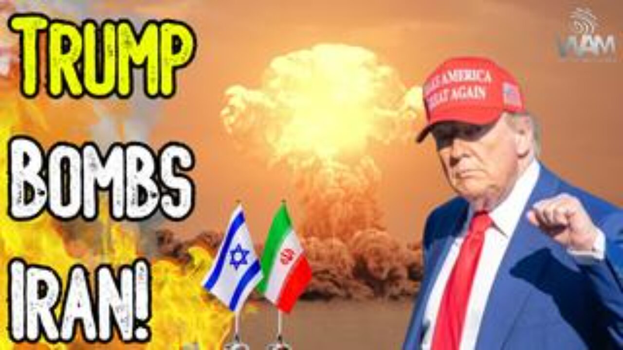 BREAKING: TRUMP BOMBS IRAN! - Did The So-Called Peace President Just Start WW3 For Israel?