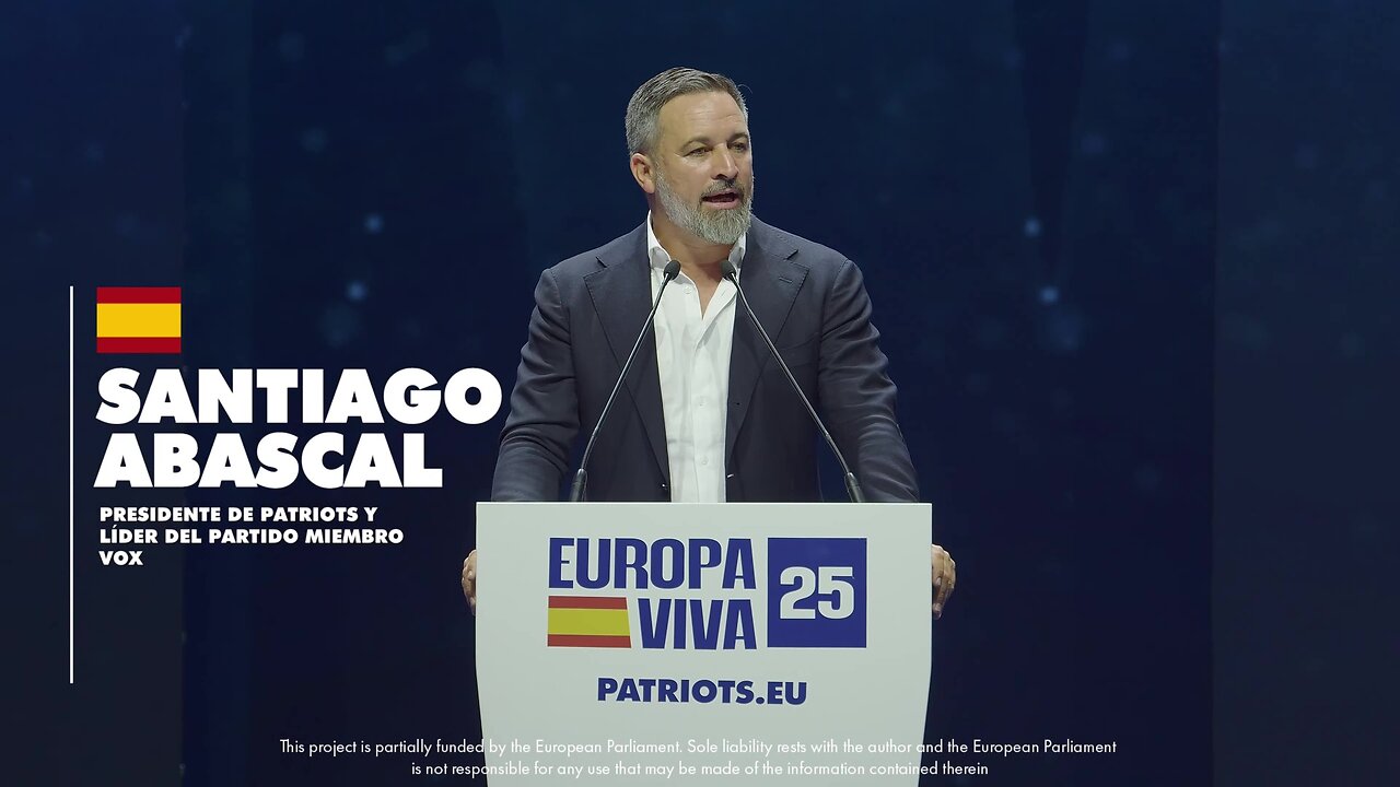 Viva25 | Discurso de Santiago Abascal: nunca es nunca