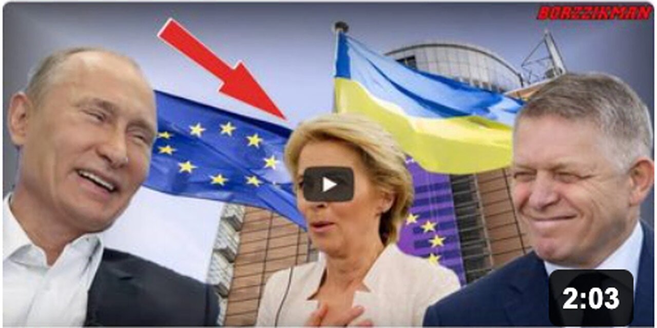 Slovak PM Robert Fico tells Putin that the EU reminds him of a Toad inside the Well 🤣