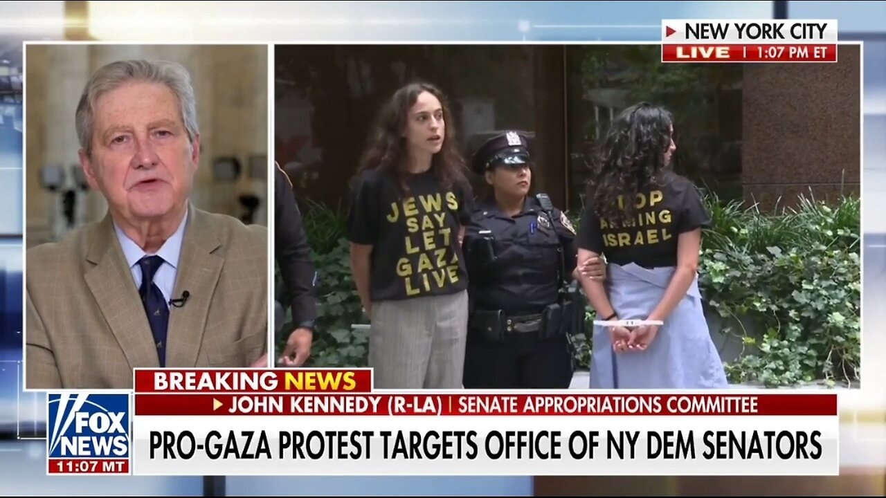 Sen John Kennedy: Shame On Dems For Not Supporting Israel