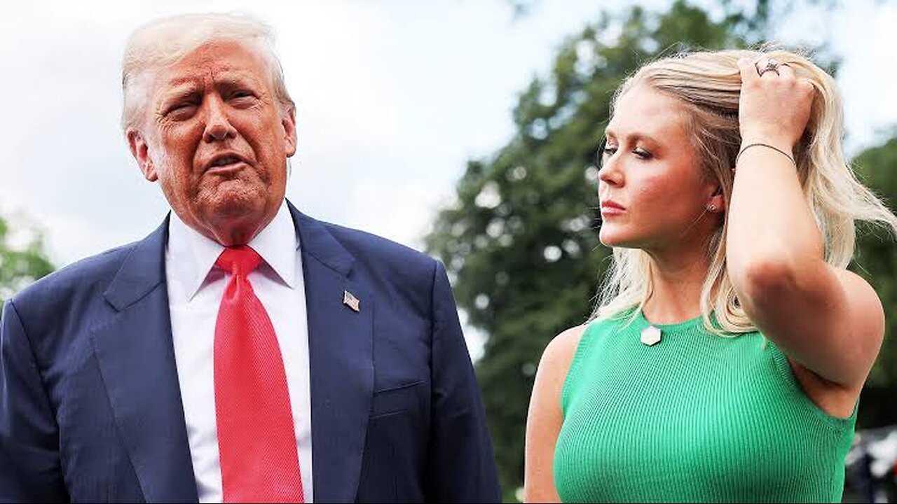 Trump on Carolyn Levitt: Ive become a star. Her face lips her tail she is really beautiful