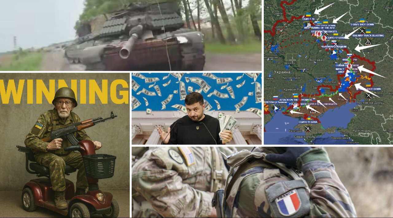Ze Rejected Russ Peace Plan. Ukr to Mobilize Pensioners. French Merc Killed. Nuclear Escalation..