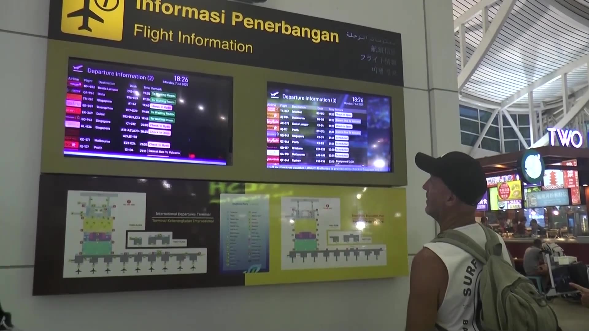Flights to Indonesias Bali canceled after volcanic eruption