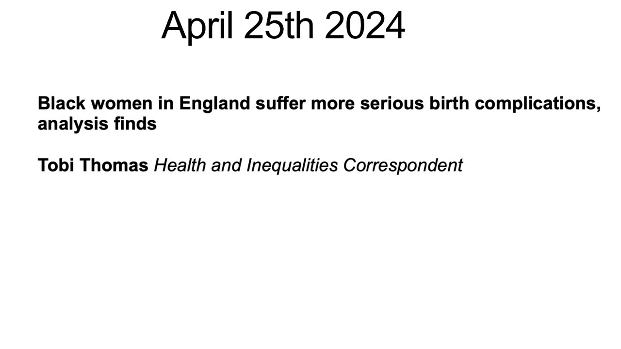 Ethnicity, health and death thumbnail