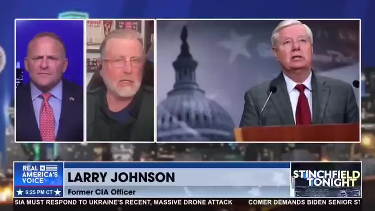 I used to wonder why Lindsey Graham went to Ukraine and declared, your fight is our fight