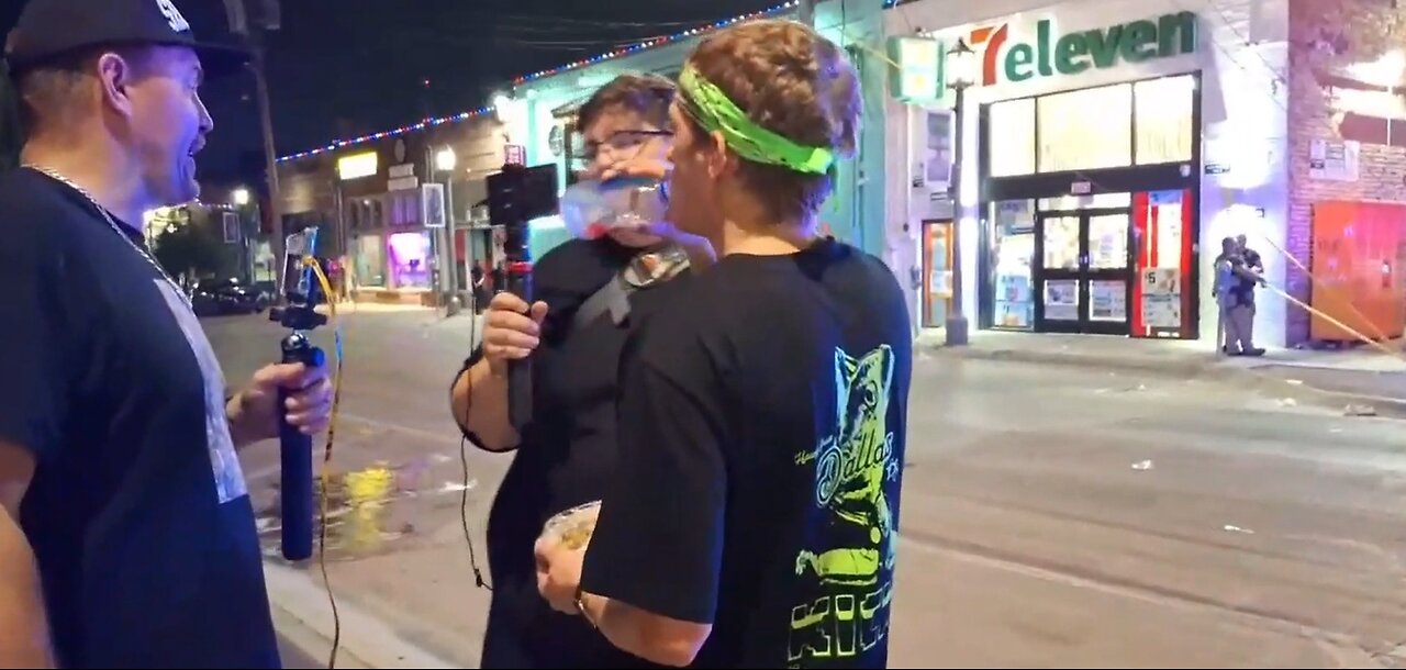 IP2 Stories - Chicken Andy Presses a Fat Guy For Saying W Police