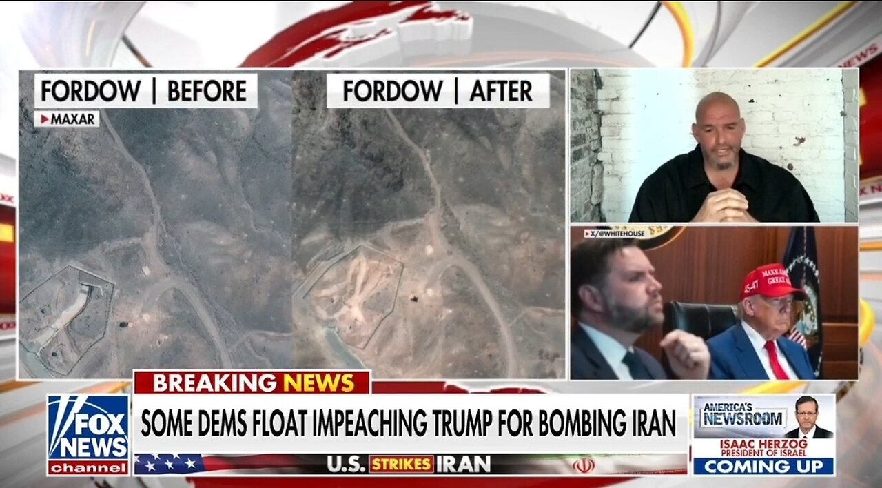 Sen Fetterman: AOCs Call For Impeachment Isnt Going Anywhere