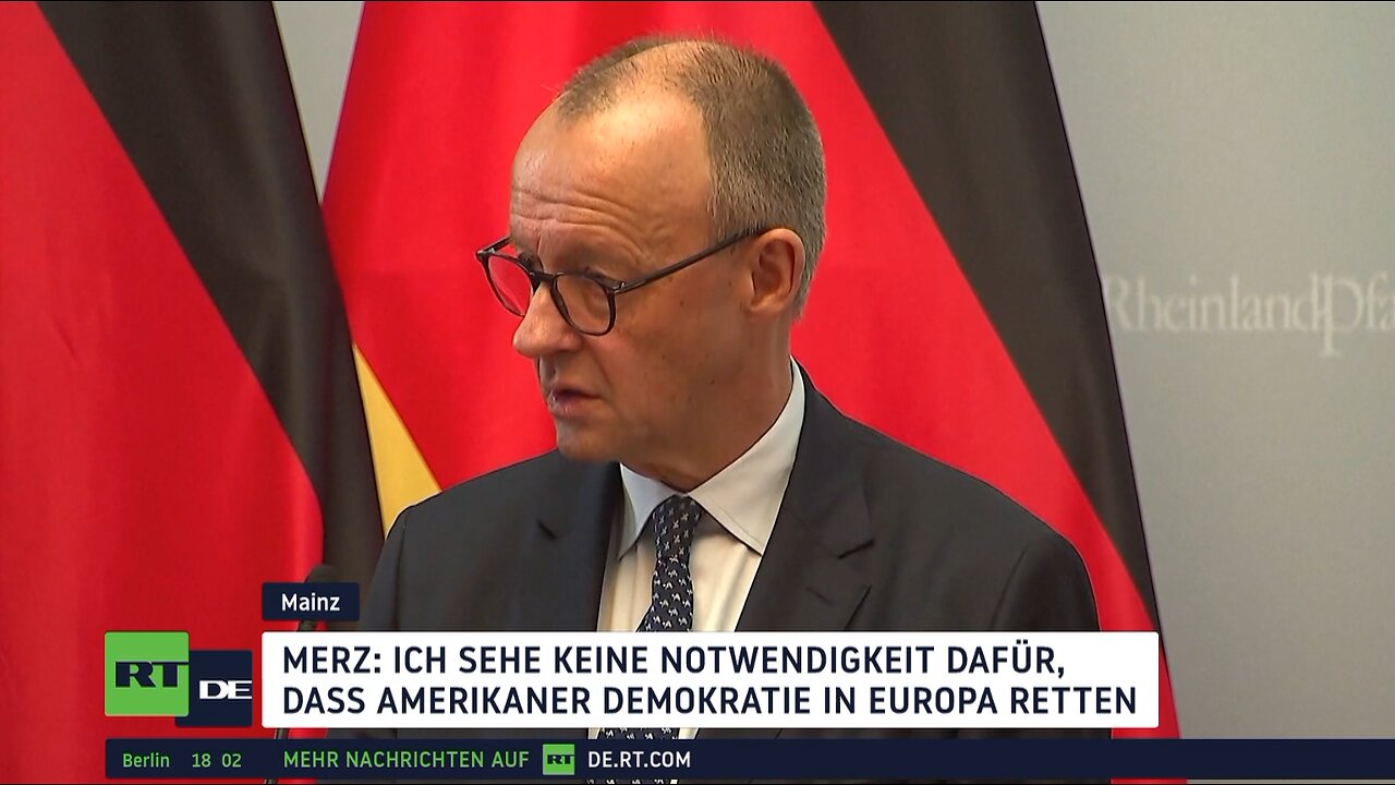 Merz kritisiert US-Sicherheitsstrategie: Für Europa inakzeptabel