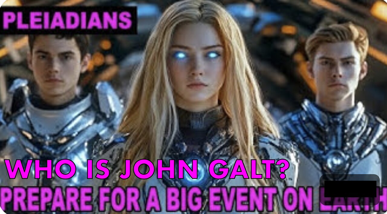 PREPARE 4 A BIG EVENT ON EARTH Many Things Now R Being Revealed N Your World. WHO IS John Galt?