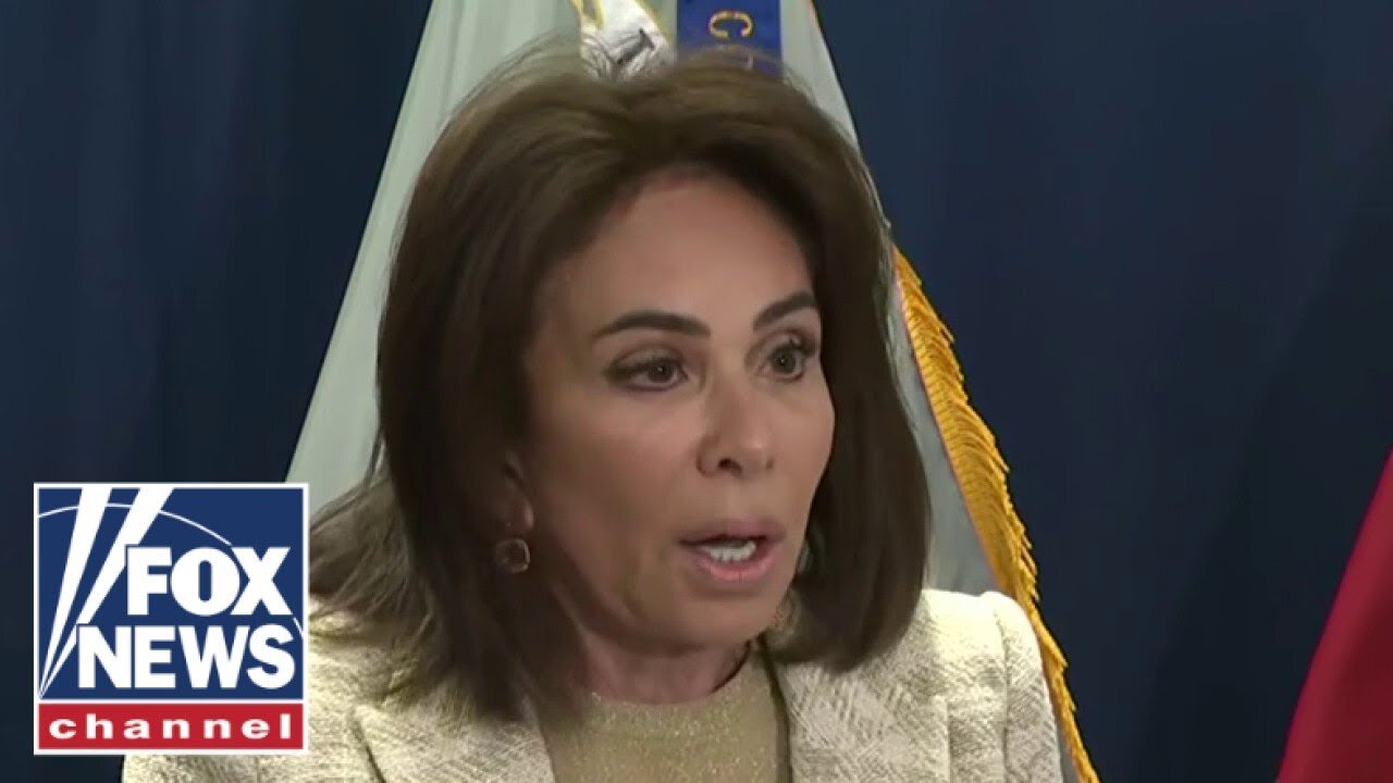 This is why we fight: Jeanine Pirro announces charges against teen in shooting of a DC firefighter