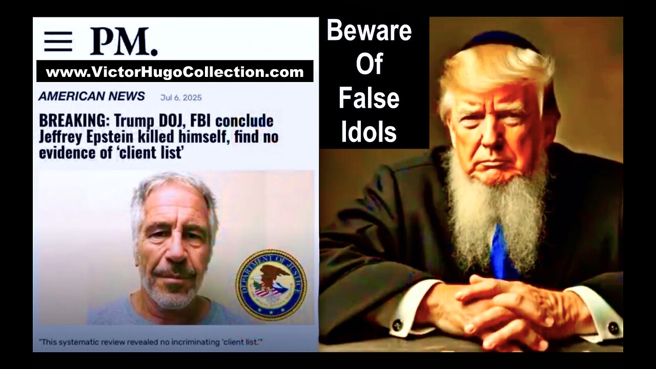 Traitor Trump Protects Pedophile Predators Pam Bondi Covers Up Jeffrey Epstein Betrays Children MAGA