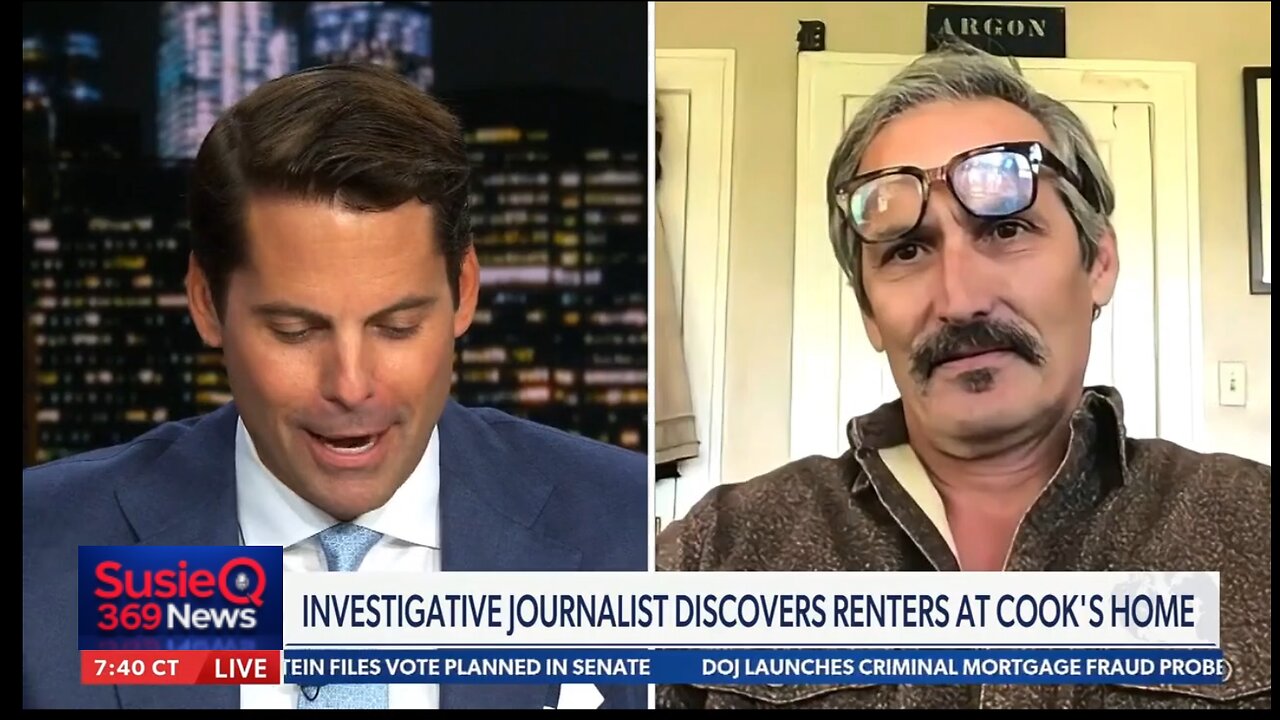 INVESTIGATIVE JOURNALIST DISCOVERS RENTERS AT COOKS HOME
