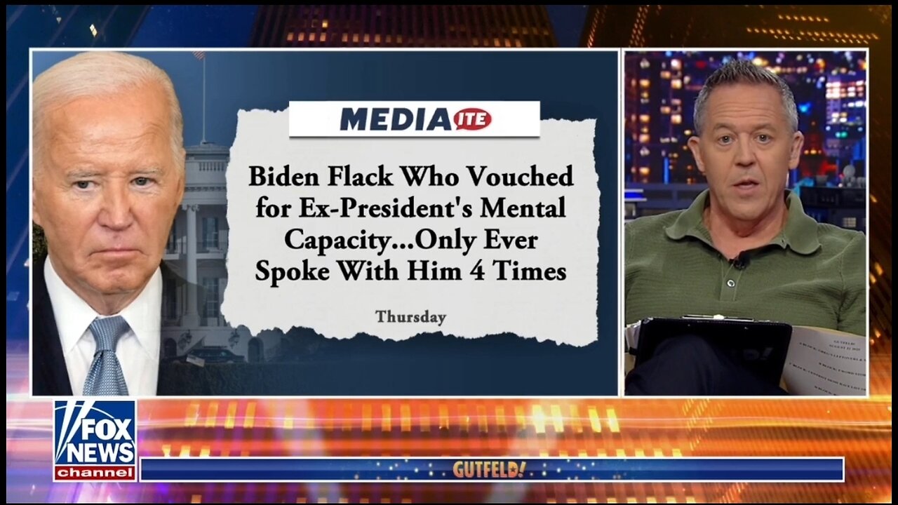 Gutfeld Roasts Biden