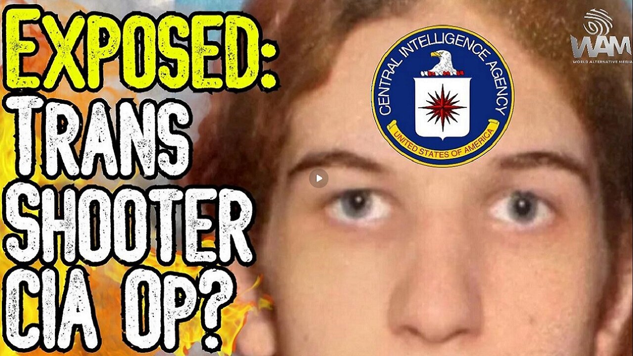 TRANS SHOOTER CIA OP? Shooters Father Connected To CIA In Craziest Way! ~ By World Alternative Media 8.31.25