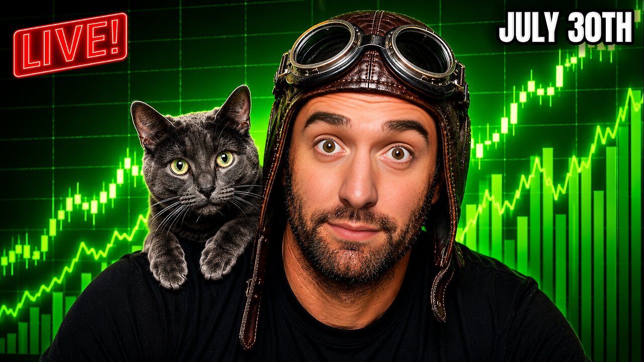 LIVE DAY TRADING: Fed Panic, AI Earnings Chaos (AAPL, META + MSFT) & PCE Inflation Report