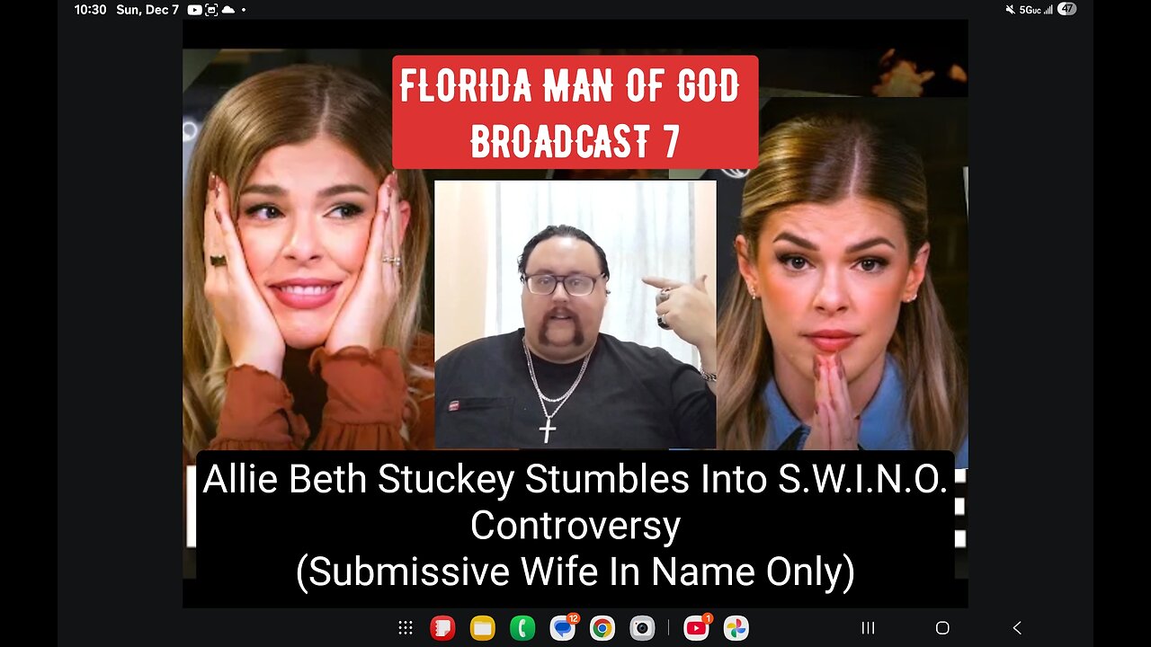 Allie Beth Stuckey & the Mythological Conservative Feminist Trad Wife: FLORIDA MAN O GOD BROADCAST 6