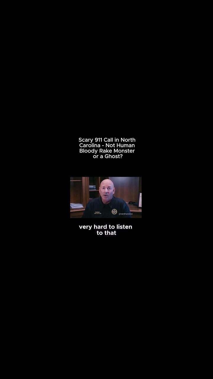 SCARY 911 CALL IN NORTH CAROILINA - THATS NOT HUMAN!!!