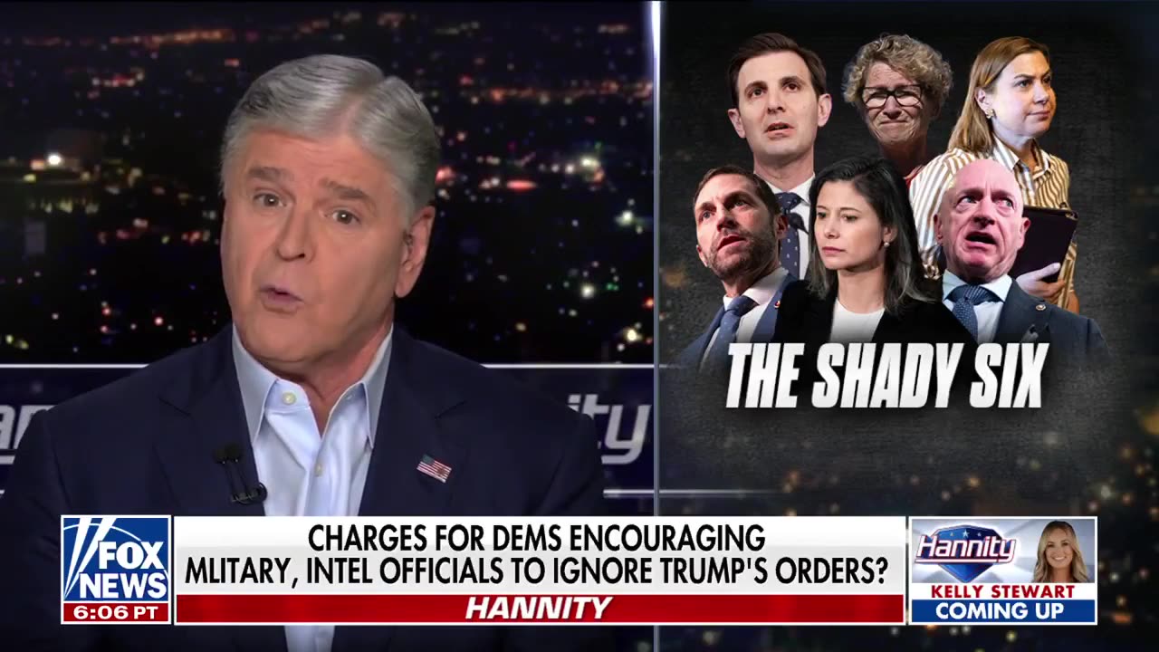 HANNITY MONOLOGUE: Can the shady six be charged with a crime?