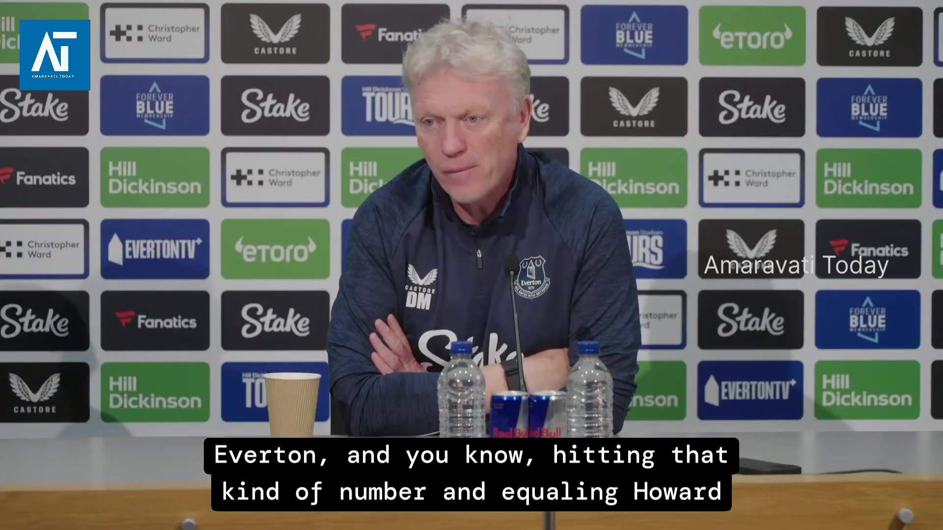 David Moyes Everton Press Talk: Injuries, Transfers & Wolves | Premier League | Amaravati Today