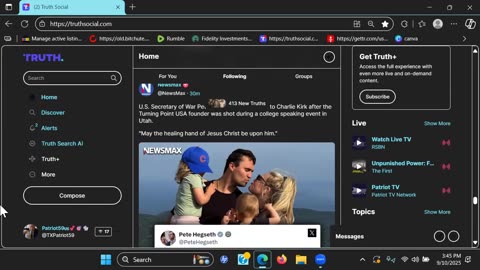 Charlie Kirk Dies - Barbaric Society That Allows This RIP