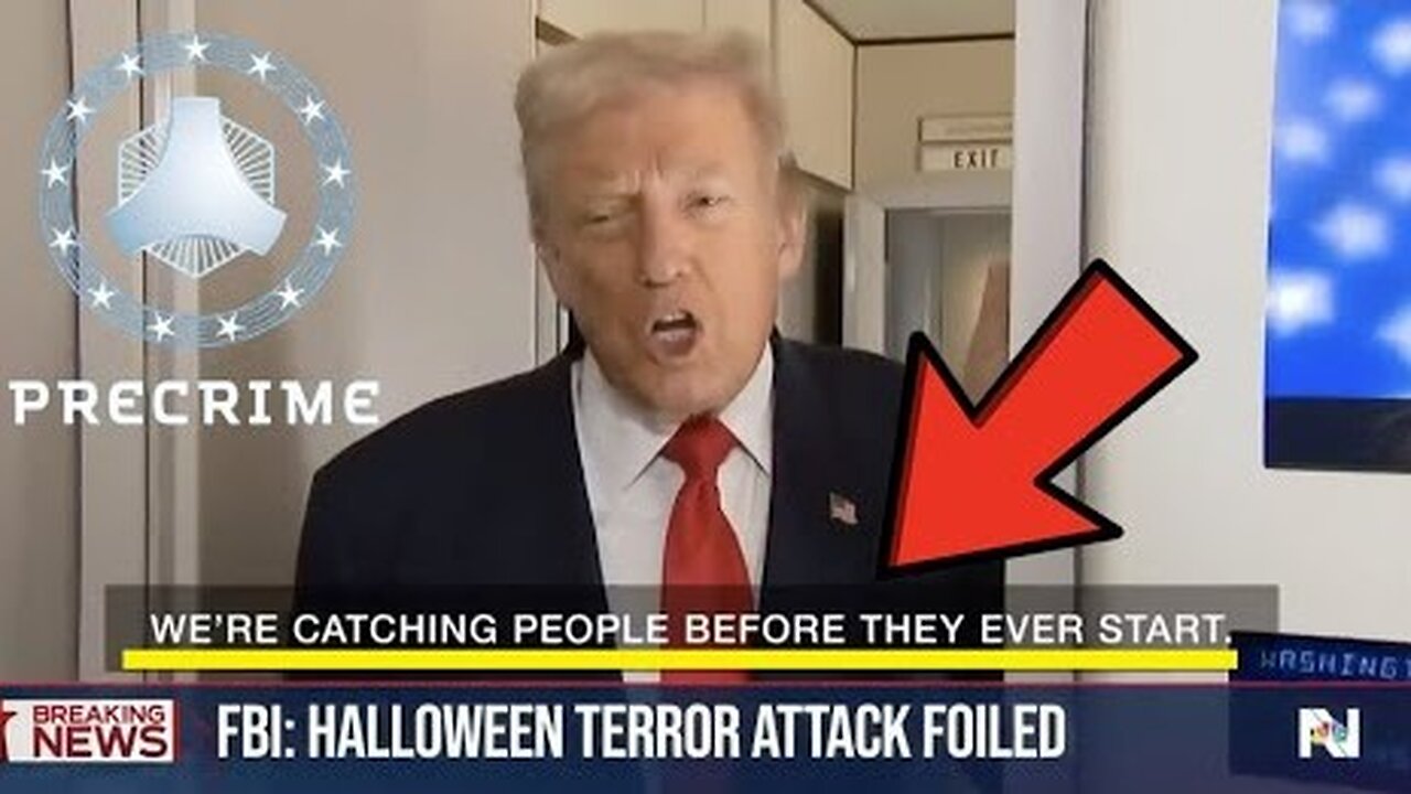 PsyOp, Trump Praises Palantir Precrime Unit Were Catching People Before They Start! CallForAnUprising