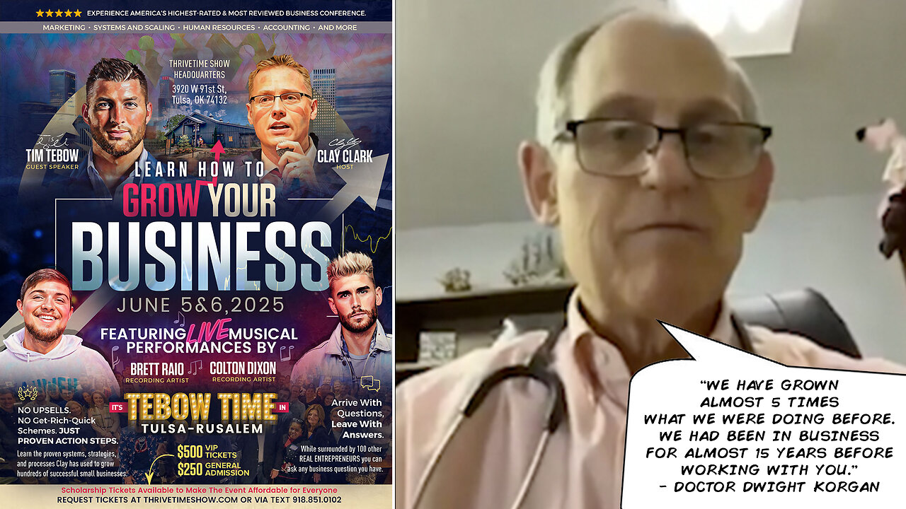 Clay Clark Client Success Story | Weve Worked Together for 5 Years. Weve Grown Almost 5 Times What We Were Doing Before. Thats Almost 500%. We Had In Been In Business for 15 Years Before Working w/ You. - Dr. Korgan