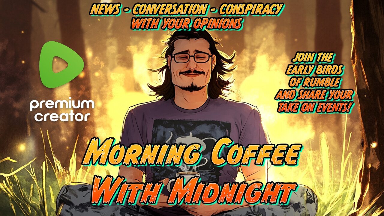 Morning Coffee w/ Midnight & The Early Birds of Rumble | StephenColbert Shit Canned - NOIICE |