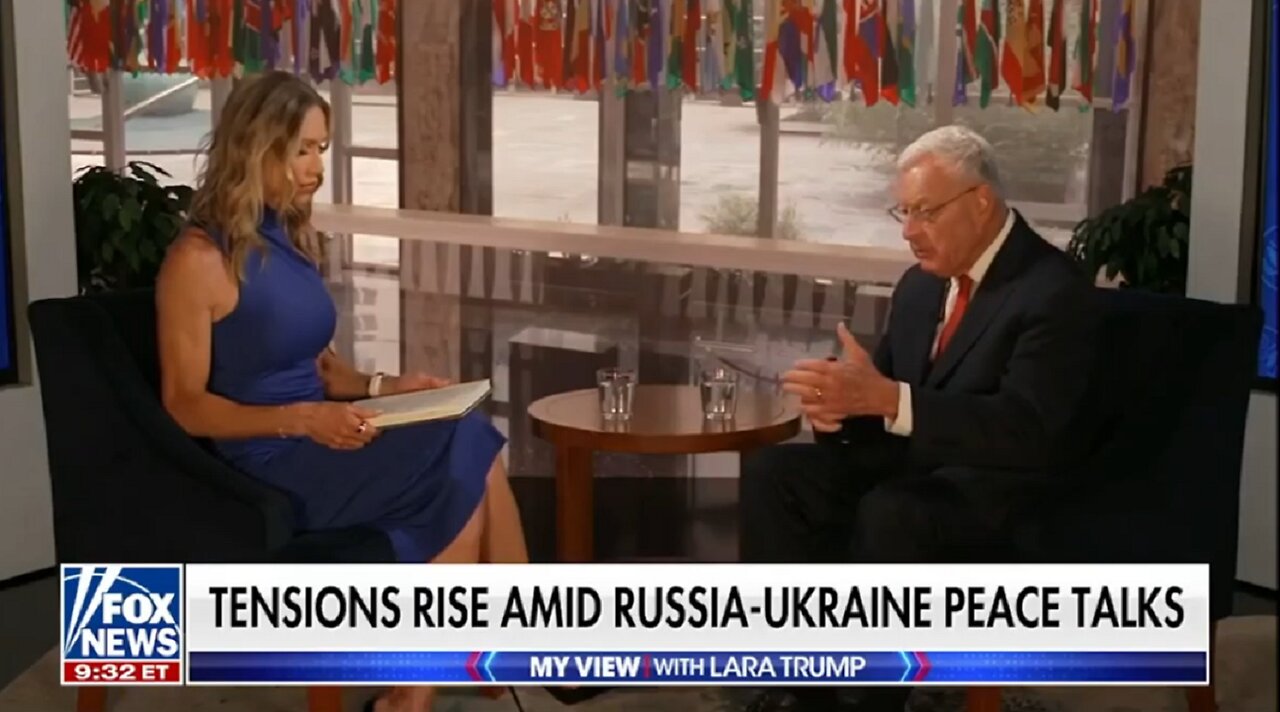 LARA SITS DOWN WITH SPECIAL ENVOY KEITH KELLOGG