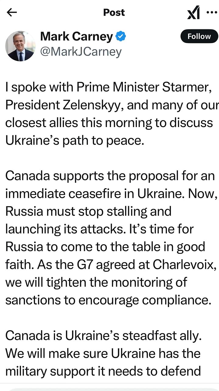 Mark Carney’s Ukraine Hypocrisy EXPOSED!