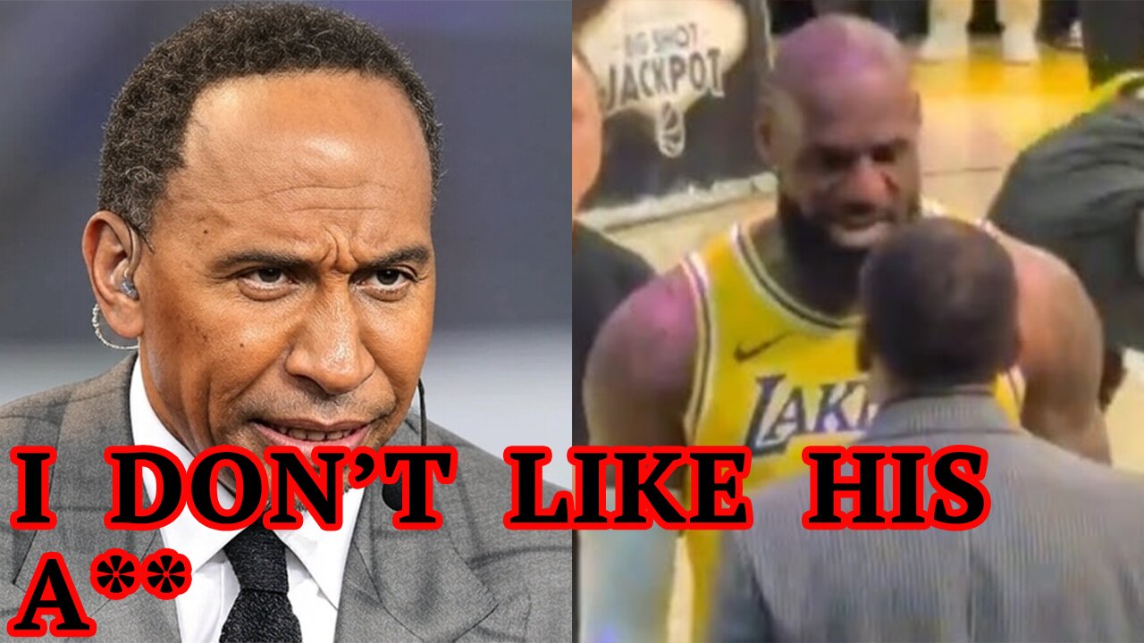 I dont like his A**! Stephen A Smith ANNIHILATES LeBron James in BOMBSHELL admission of NBA star!