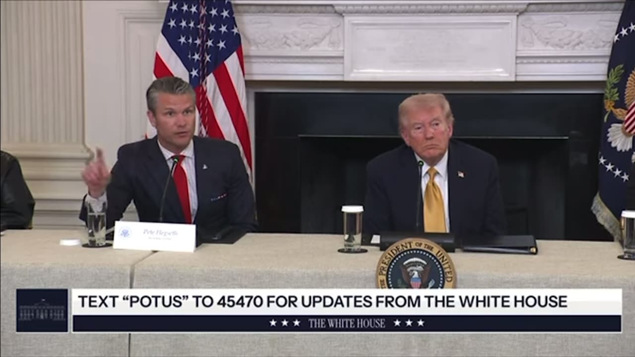 Hegseth Asked About Memo Detailing National Guard Response Force Trained In Crowd Control