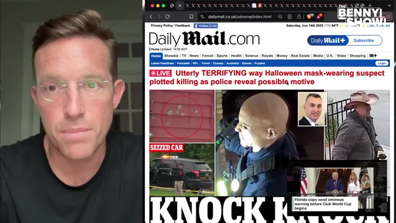 HORROR: No Kings Killer Political Assassin CAUGHT on Camera, Wearing TERROR Mask With DARK Meaning