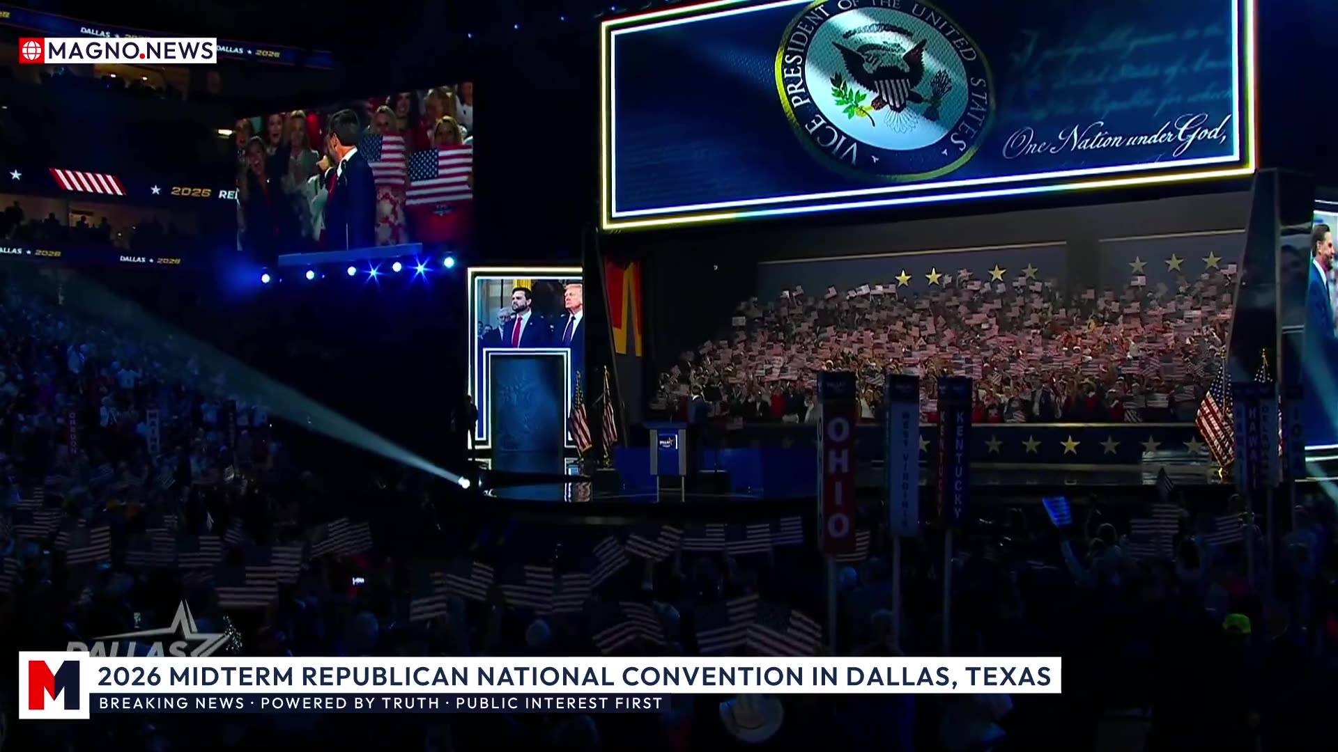 🇺🇸 President Trump Speaks at 2026 Midterm Republican National ...