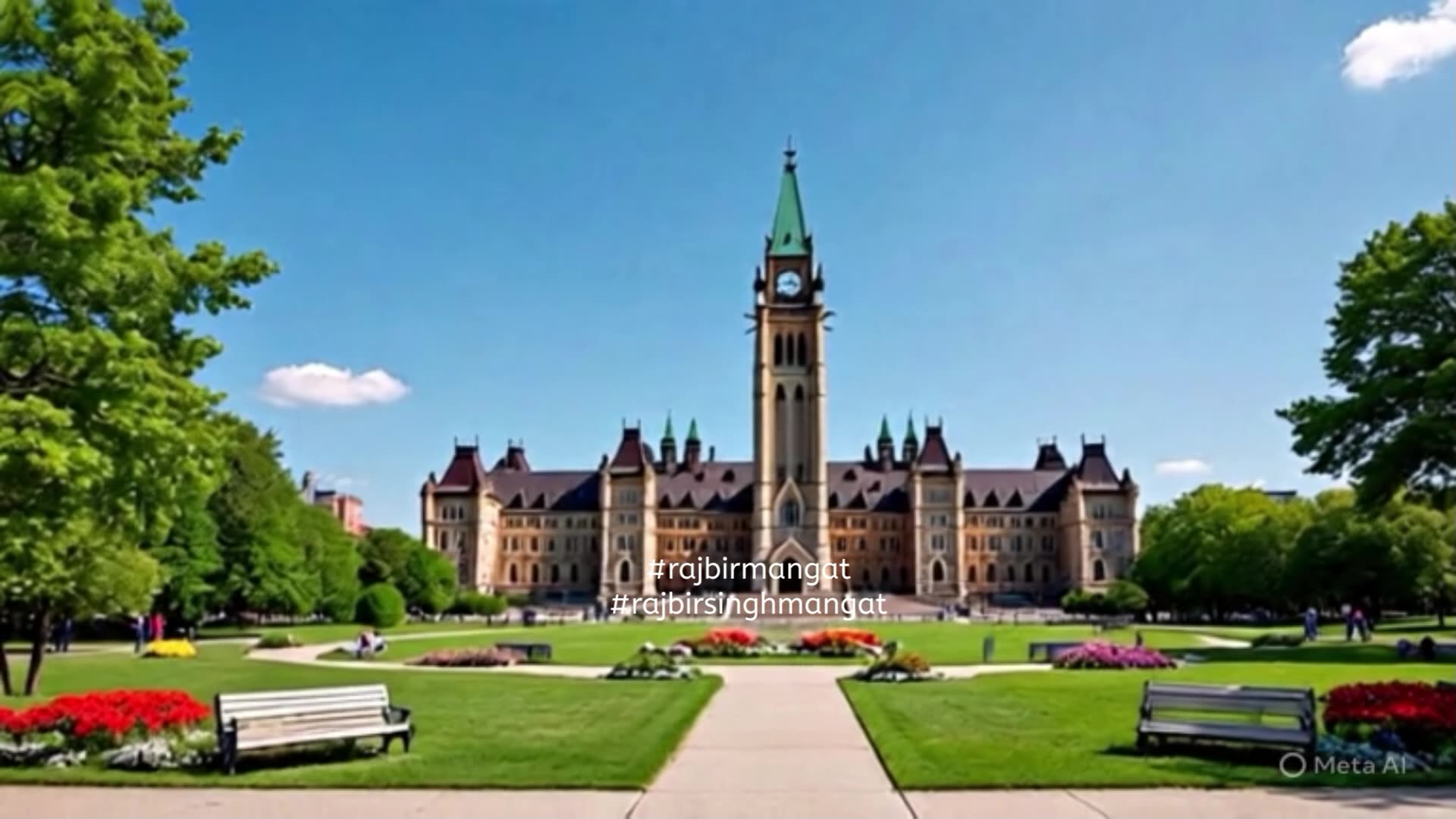 Ottawas Parliament Hill-6-Tourist Attractions in Canada-Happy Canada Day