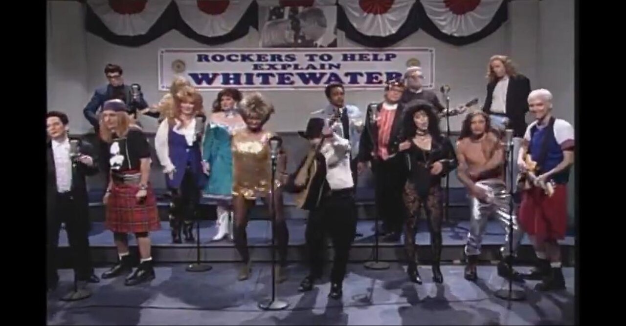 Rockers To Help Explain Whitewater (1994 SNL) Hillary & Bill Clintons crimes [Everybody knew]