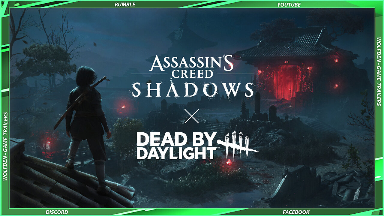 【 Assassins Creed Shadows x Dead by Daylight 】➞【 Official Collab Launch Teaser Trailer 】➞【 2025 】