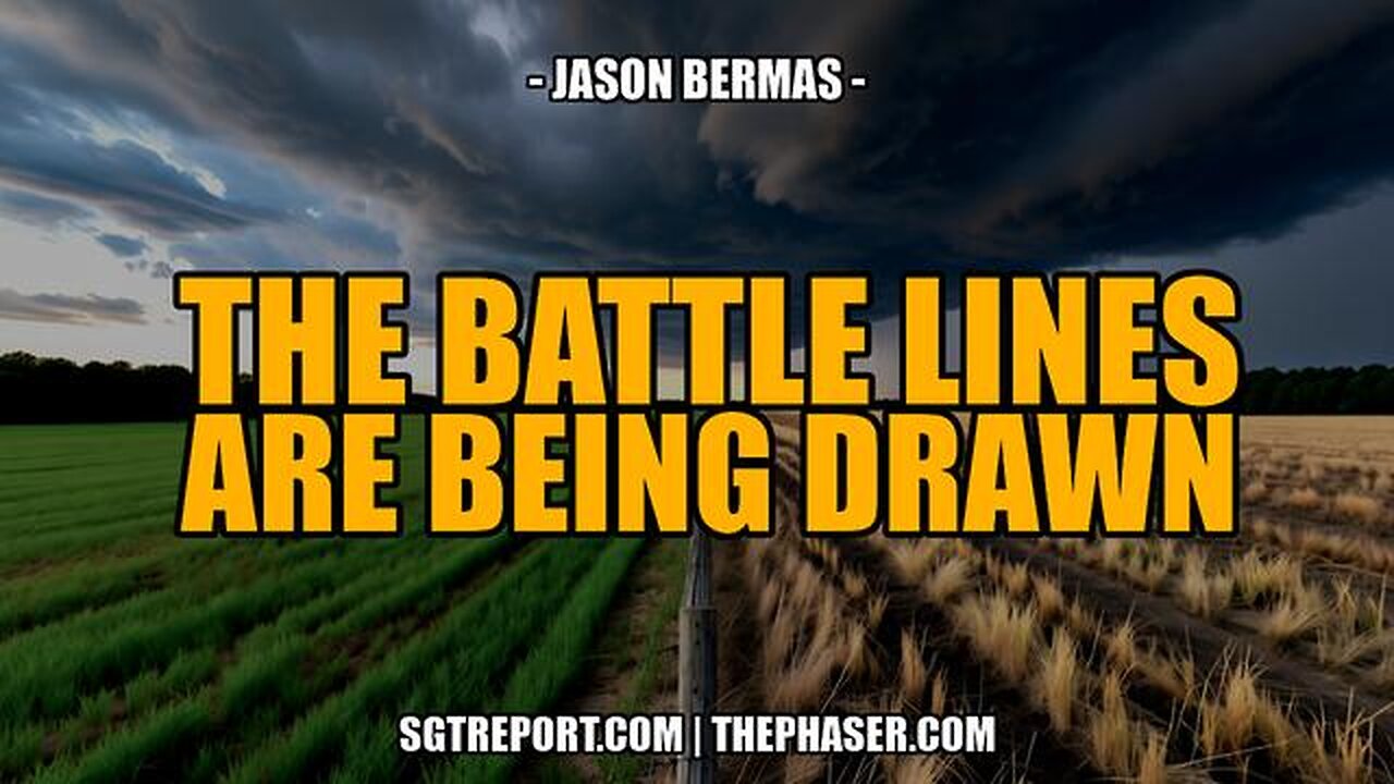 THE GOOD VS. EVIL BATTLE LINE ARE BEING DRAWN -- Jason Bermas