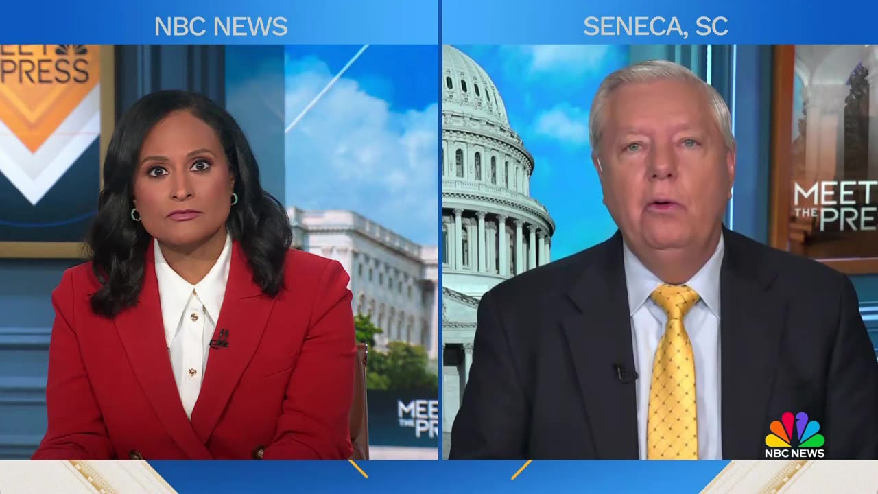 Lindsey Graham busted on live TV for trying to distract from Epstein