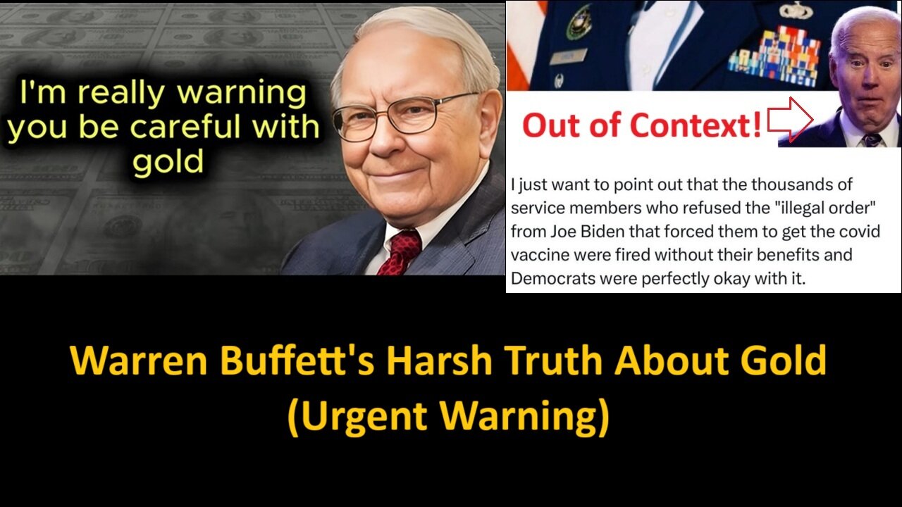Warren Buffetts Harsh Truth About Gold (Urgent Warning)