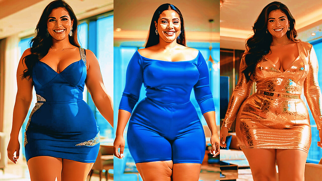 Hot Viral BBW Curvy Girl • Big Thick Fashion Model • Viral Fashion Trends • Hot Viral Compilation
