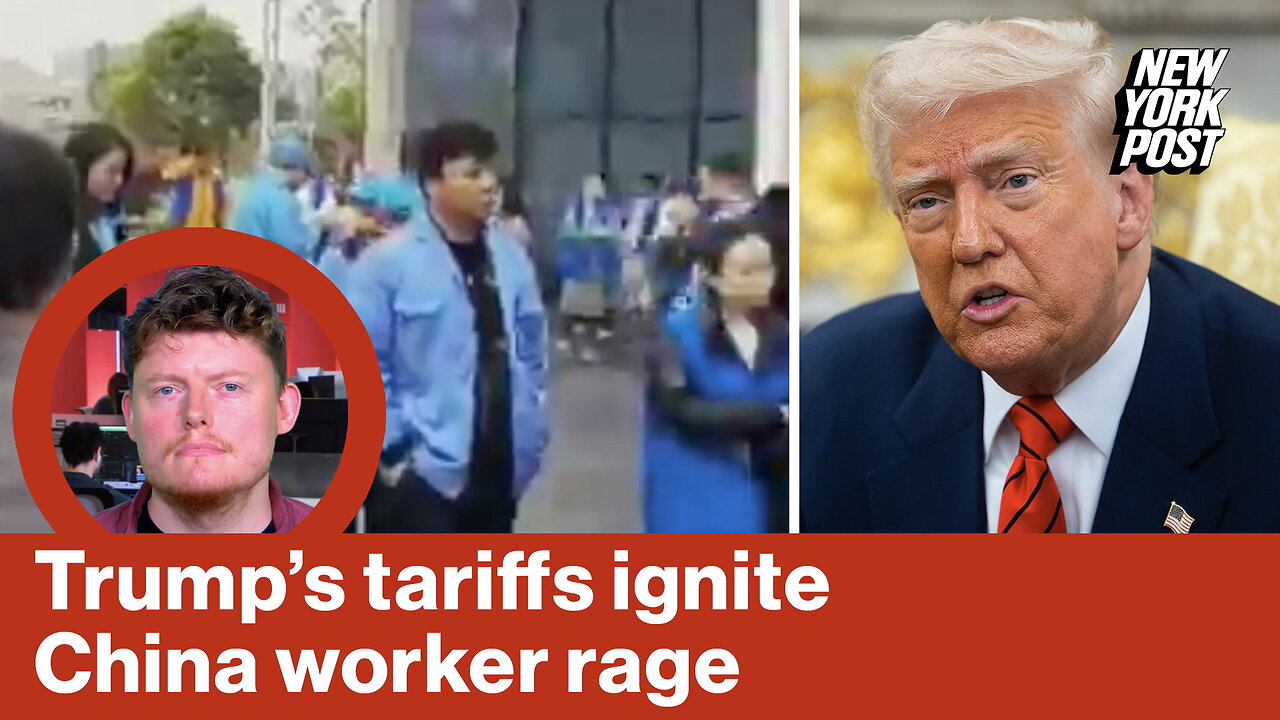 Trumps tariffs ignite China worker rage | Reporter Replay