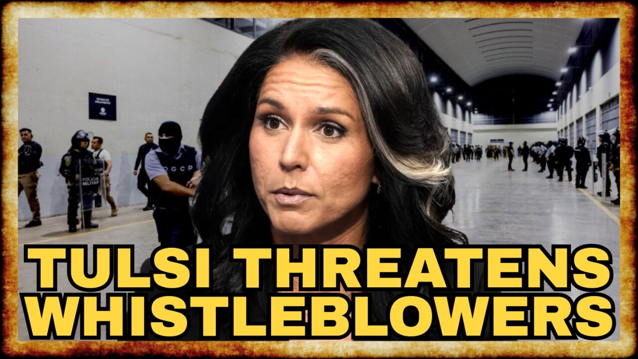 Tulsi THREATENS To PROSECUTE Leakers Over ABUSE of Alien Enemies Act