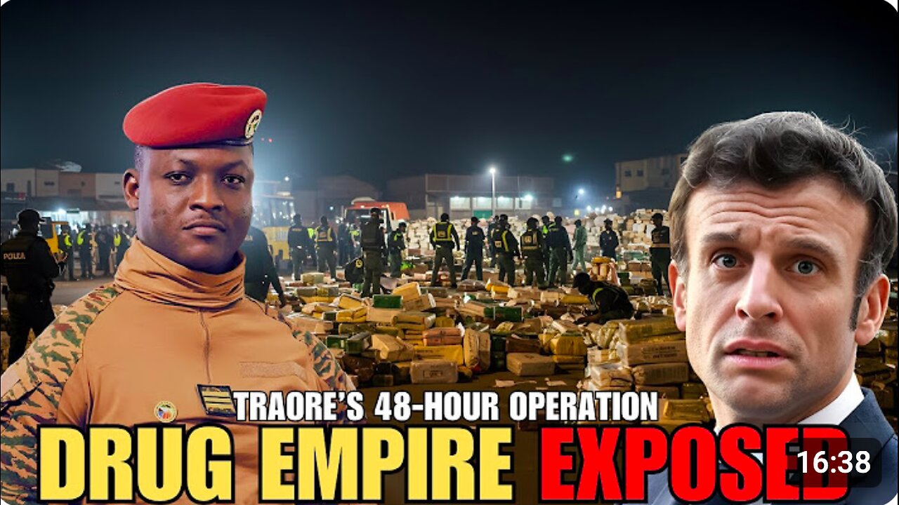 Captain Ibrahim Traoré Crushed the Drug Empire that West Built!