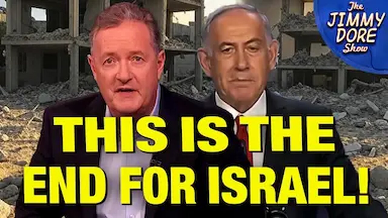 Watch: Piers Morgan Turns On Israel!