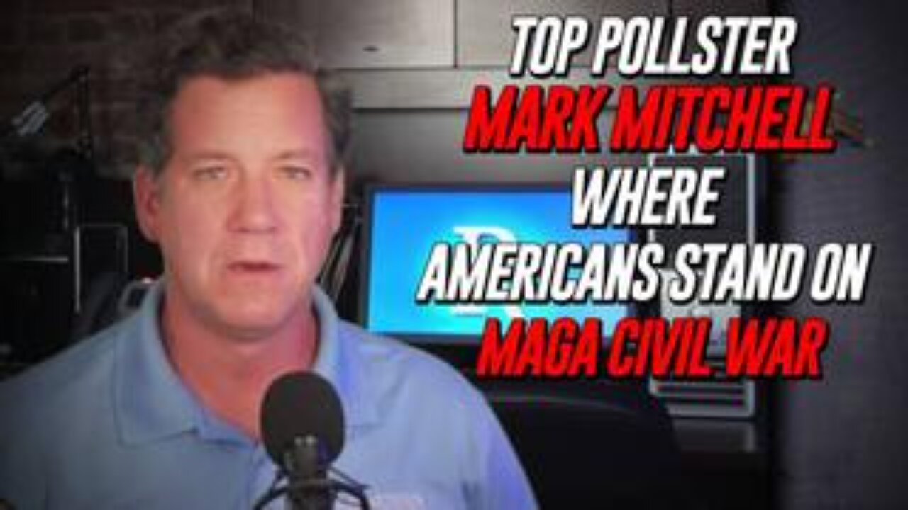 Top Pollster Mark Mitchell Of Rasmussen Reports Shows Where Americans Stand On MAGA Civil War