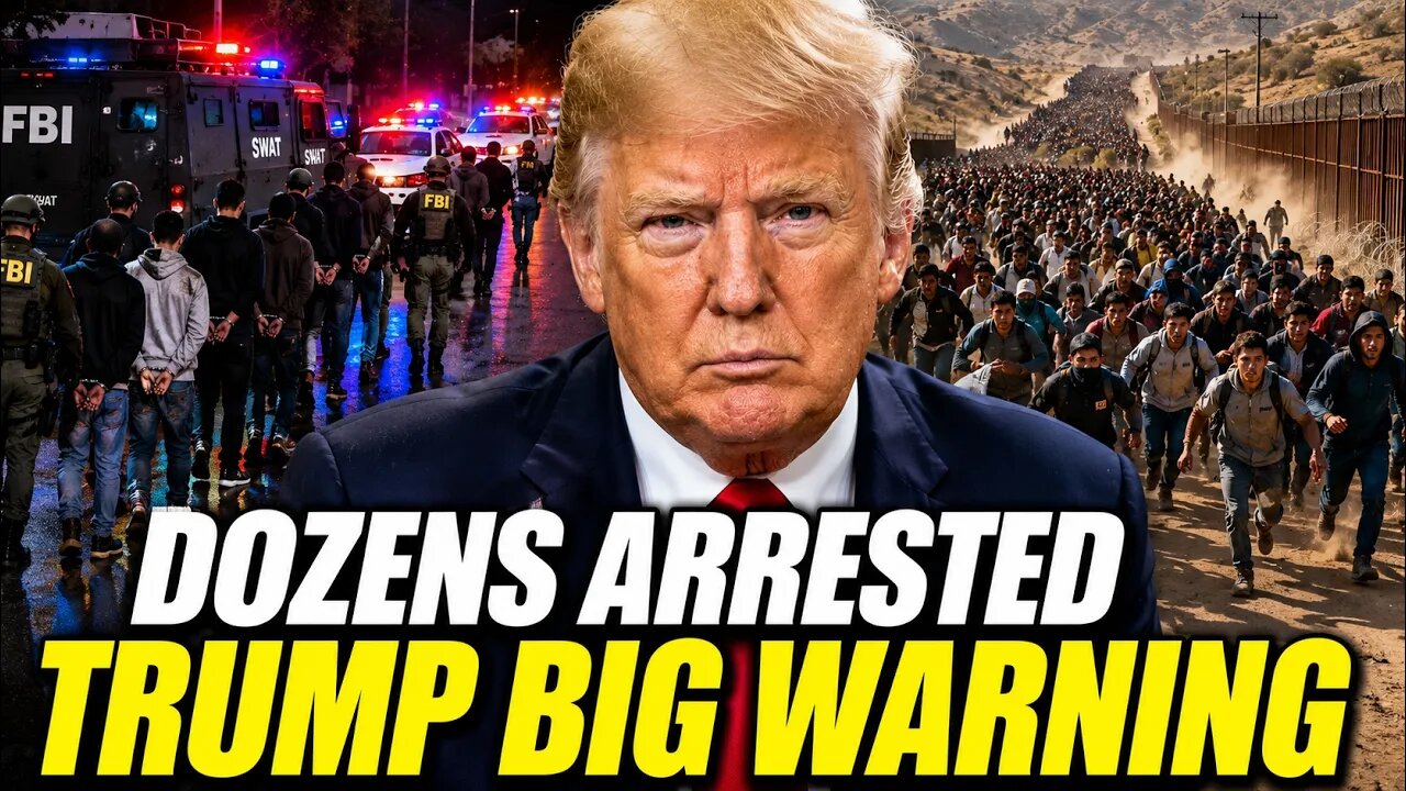 MAJOR ARRESTS as Trump BUST Fraud Ring... Trumps DIRE warning before midterms!
