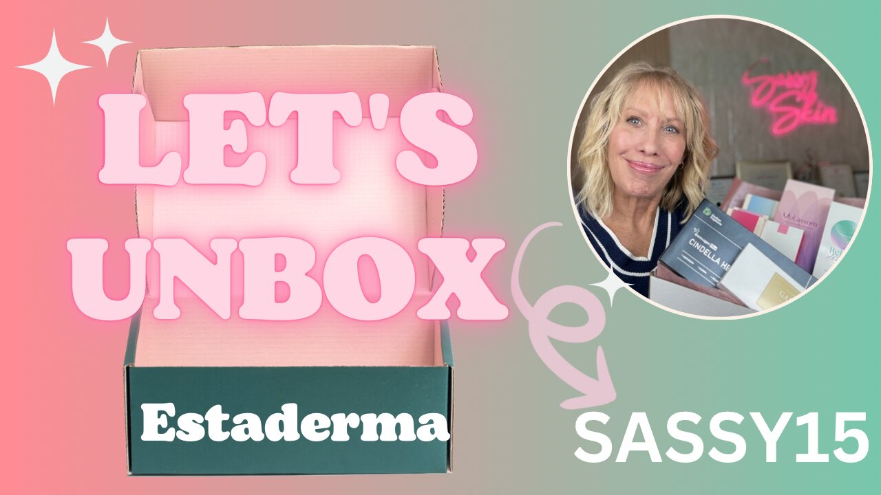 Estaderma Unboxing - Im Excited about these Products!
