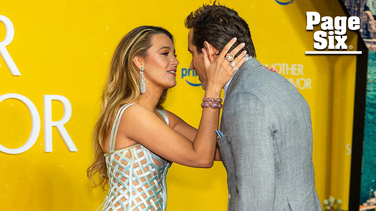 Blake Lively and Ryan Reynolds cozy up at Another Simple Favor premiere amid Justin Baldoni drama