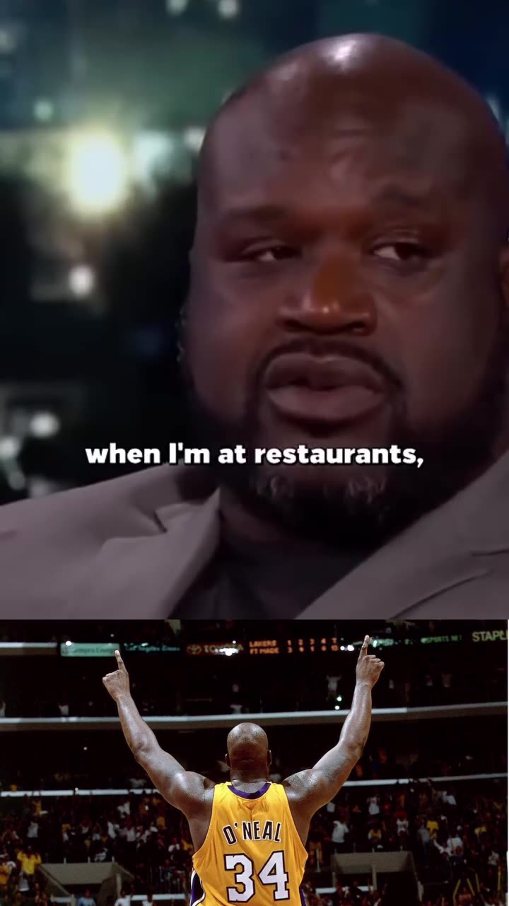 Shaq gives the best tips 🤯