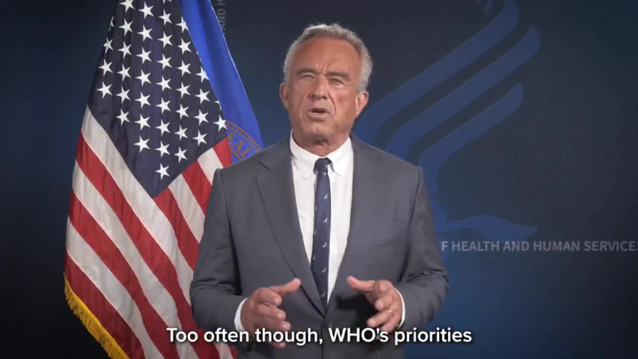 Global health cooperation WHO remains critical to POTUS and me - WHO FAILED